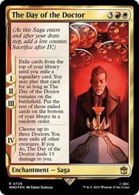 The Day of the Doctor (Surge Foil) - Universes Beyond: Doctor Who - Magic: The Gathering card