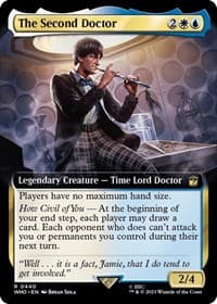 The Second Doctor (Extended Art) - Universes Beyond: Doctor Who - Magic: The Gathering card