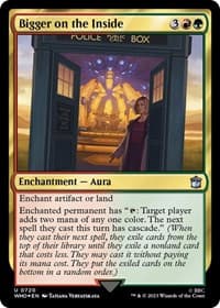 Bigger on the Inside (Surge Foil) - Universes Beyond: Doctor Who - Magic: The Gathering card