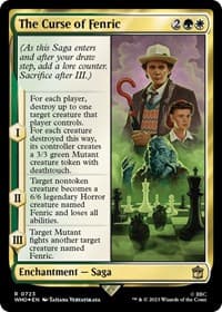 The Curse of Fenric (Surge Foil) - Universes Beyond: Doctor Who - Magic: The Gathering card