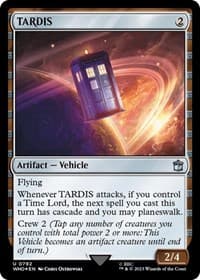 TARDIS (Surge Foil) - Universes Beyond: Doctor Who - Magic: The Gathering card