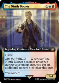 The Ninth Doctor (Extended Art) - Universes Beyond: Doctor Who - Magic: The Gathering card