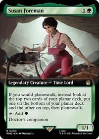 Susan Foreman (Extended Art) - Universes Beyond: Doctor Who - Magic: The Gathering card