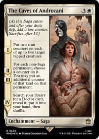 The Caves of Androzani (Surge Foil) - Universes Beyond: Doctor Who - Magic: The Gathering card