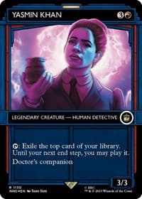 Yasmin Khan (Showcase) (Surge Foil) - Universes Beyond: Doctor Who - Magic: The Gathering card