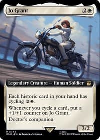 Jo Grant (Extended Art) - Universes Beyond: Doctor Who - Magic: The Gathering card