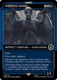 Weeping Angel (Showcase) - Universes Beyond: Doctor Who - Magic: The Gathering card