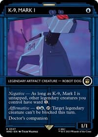 K-9, Mark I (Showcase) - Universes Beyond: Doctor Who - Magic: The Gathering card