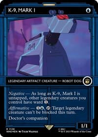 K-9, Mark I (Showcase) (Surge Foil) - Universes Beyond: Doctor Who - Magic: The Gathering card