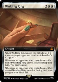 Wedding Ring (Extended Art) - Universes Beyond: Doctor Who - Magic: The Gathering card