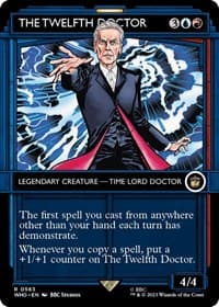 The Twelfth Doctor (Showcase) - Universes Beyond: Doctor Who - Magic: The Gathering card