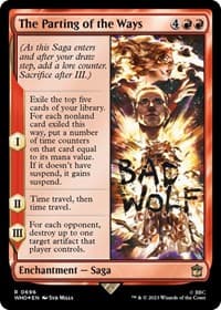 The Parting of the Ways (Surge Foil) - Universes Beyond: Doctor Who - Magic: The Gathering card