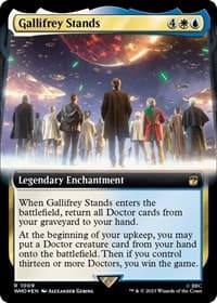 Gallifrey Stands (Extended Art) (Surge Foil) - Universes Beyond: Doctor Who - Magic: The Gathering card