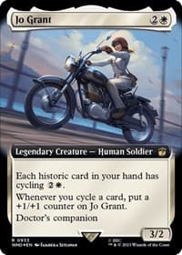 Jo Grant (Extended Art) (Surge Foil) - Universes Beyond: Doctor Who - Magic: The Gathering card