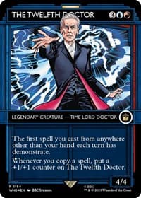 The Twelfth Doctor (Showcase) (Surge Foil) - Universes Beyond: Doctor Who - Magic: The Gathering card