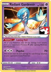 Radiant Gardevoir - Prize Pack Series Cards - Pokemon card