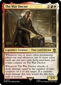 The War Doctor - Universes Beyond: Doctor Who - Magic: The Gathering card