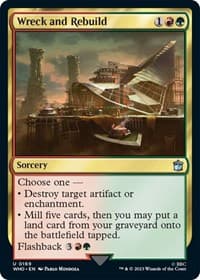 Wreck and Rebuild - Universes Beyond: Doctor Who - Magic: The Gathering card