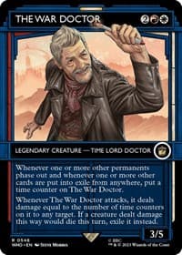 The War Doctor (Showcase) - Universes Beyond: Doctor Who - Magic: The Gathering card