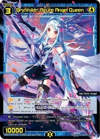 Brynhildr, Azure Angel Queen - Super Diva Deck: Double Heroines - WIXOSS card