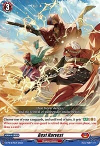 Best Harvest - D Promo Cards - Cardfight Vanguard card