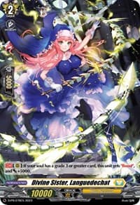 Divine Sister, Languedechat (Foil) - D Promo Cards - Cardfight Vanguard card