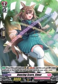 Dancing Score, Elmer (Foil) - D Promo Cards - Cardfight Vanguard card