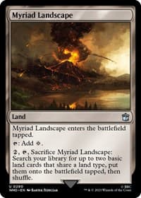 Myriad Landscape - Universes Beyond: Doctor Who - Magic: The Gathering card