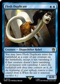 Flesh Duplicate - Universes Beyond: Doctor Who - Magic: The Gathering card