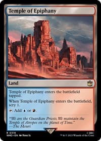 Temple of Epiphany - Universes Beyond: Doctor Who - Magic: The Gathering card