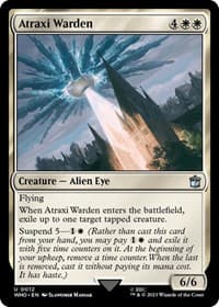 Atraxi Warden - Universes Beyond: Doctor Who - Magic: The Gathering card