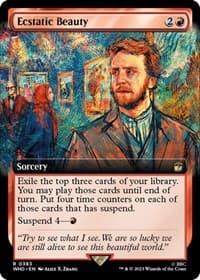 Ecstatic Beauty (Extended Art) - Universes Beyond: Doctor Who - Magic: The Gathering card