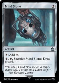 Mind Stone - Universes Beyond: Doctor Who - Magic: The Gathering card