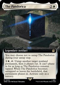 The Pandorica (Extended Art) - Universes Beyond: Doctor Who - Magic: The Gathering card