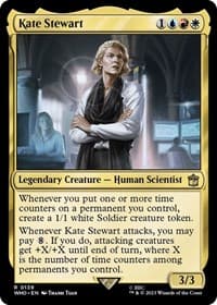 Kate Stewart - Universes Beyond: Doctor Who - Magic: The Gathering card