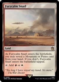 Furycalm Snarl - Universes Beyond: Doctor Who - Magic: The Gathering card