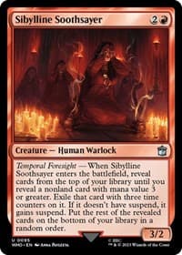 Sibylline Soothsayer - Universes Beyond: Doctor Who - Magic: The Gathering card
