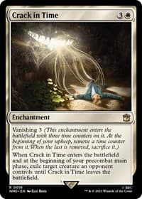 Crack in Time - Universes Beyond: Doctor Who - Magic: The Gathering card