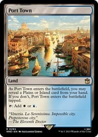 Port Town - Universes Beyond: Doctor Who - Magic: The Gathering card