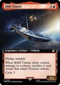 RMS Titanic (Extended Art) (Surge Foil) - Universes Beyond: Doctor Who - Magic: The Gathering card