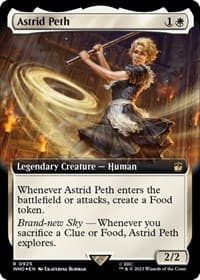 Astrid Peth (Extended Art) (Surge Foil) - Universes Beyond: Doctor Who - Magic: The Gathering card