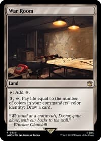 War Room - Universes Beyond: Doctor Who - Magic: The Gathering card