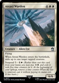Atraxi Warden (Surge Foil) - Universes Beyond: Doctor Who - Magic: The Gathering card