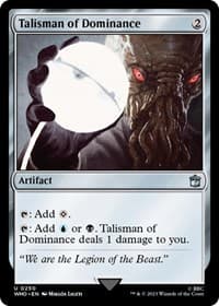 Talisman of Dominance - Universes Beyond: Doctor Who - Magic: The Gathering card