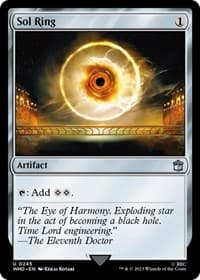 Sol Ring - Universes Beyond: Doctor Who - Magic: The Gathering card