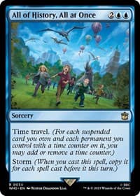 All of History, All at Once - Universes Beyond: Doctor Who - Magic: The Gathering card