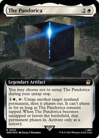The Pandorica (Extended Art) (Surge Foil) - Universes Beyond: Doctor Who - Magic: The Gathering card