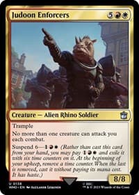 Judoon Enforcers - Universes Beyond: Doctor Who - Magic: The Gathering card