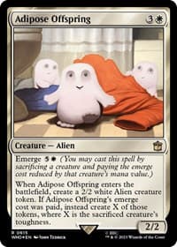 Adipose Offspring (Surge Foil) - Universes Beyond: Doctor Who - Magic: The Gathering card