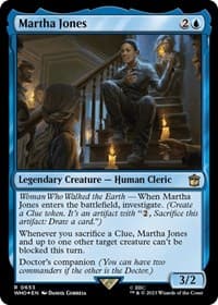 Martha Jones (Surge Foil) - Universes Beyond: Doctor Who - Magic: The Gathering card